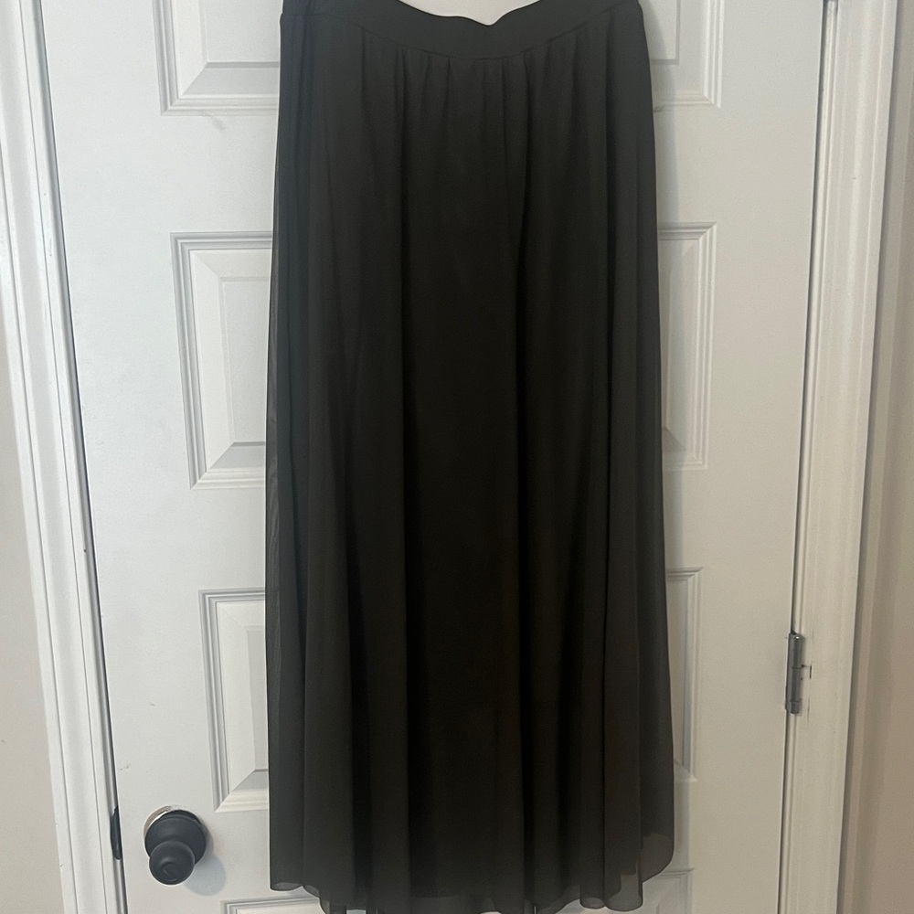 Alfani Elegant Black Maxi Skirt